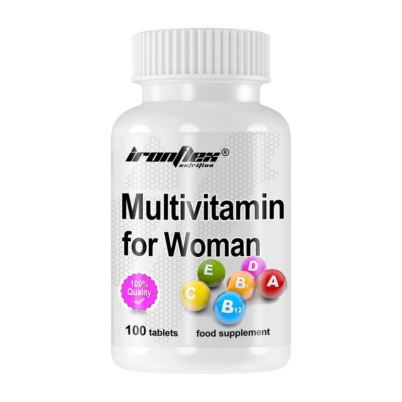 Вітаміни для жінок Iron Flex Multivitamin for Women 100 таблеток