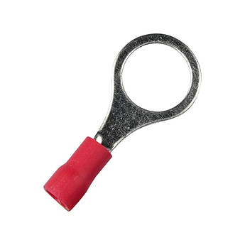 Наконечник ізольований кільцевий ENERGIO RV1.25-10 червоний (100 шт.)
