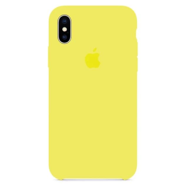 Чохол Silicone Case для iPhone Xs Max Lemonade 37