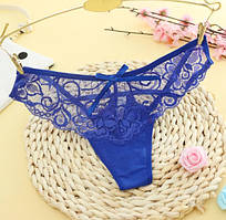 Стринги сині, Жіночі стринги, Стринги мереживні