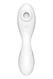 Curvy Trinity 5 White вакуумний кліторальний стимулятор з вібрацією Satisfyer, фото 3