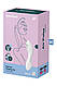 Curvy Trinity 5 White вакуумний кліторальний стимулятор з вібрацією Satisfyer, фото 8