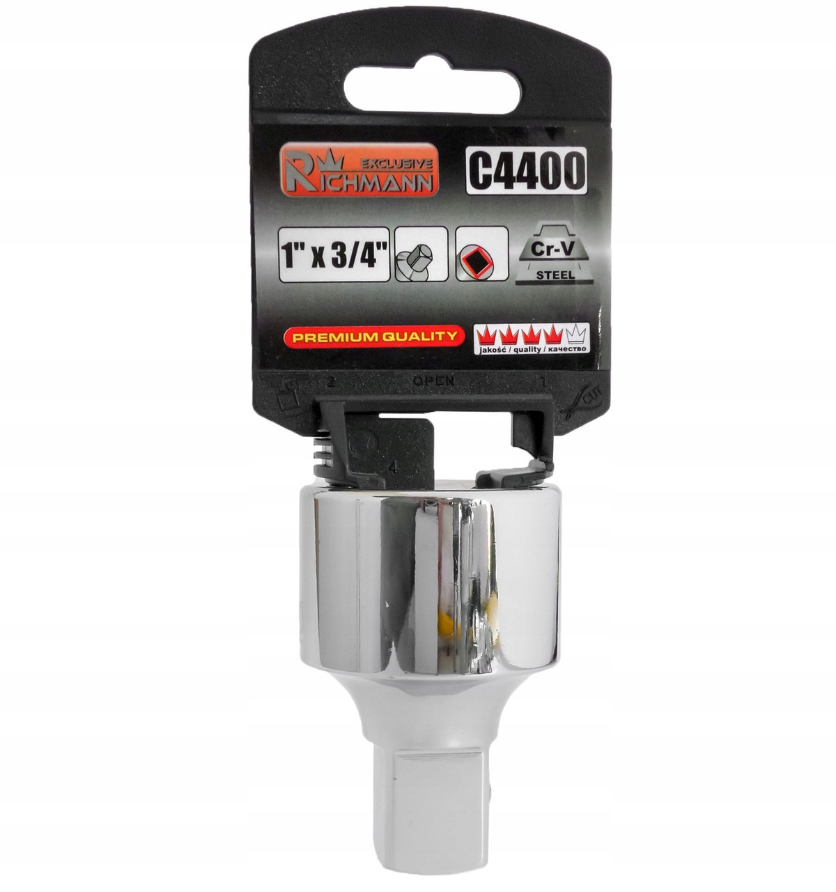Насадка для торцевих ключів 1 "× 3/4", Richmann C4400