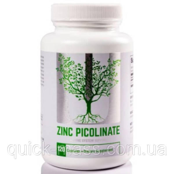 Вітаміни цинк піколінат Universal Nutrition Zinc Picolinate - 120 капс