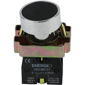 Кнопка ENERGIO XB2-BA21 ПУСК чорна NO