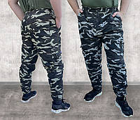 Штани чоловічі зимові камуфляжні під манжет Штани на флісовій підкладці з кишенями Tovta (Угорщина) 2XL(YP)