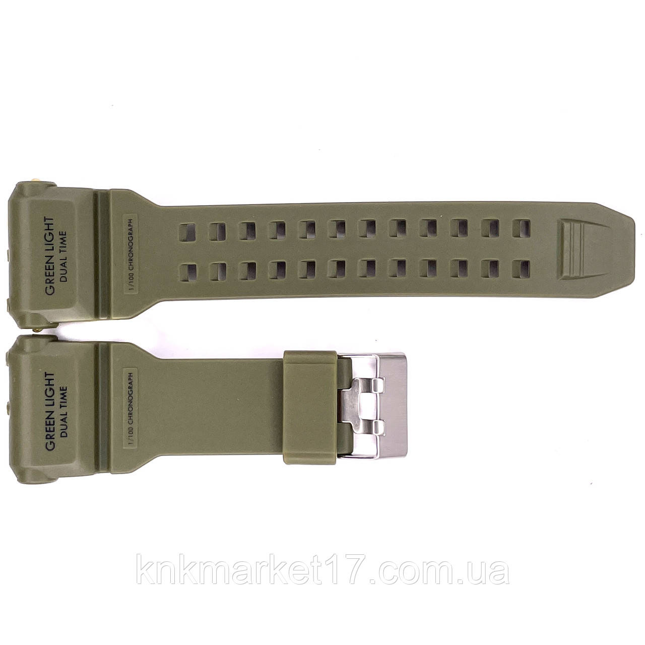 Ремінець для годинника Skmei 1818/1637/1965/1520/1968, Patriot 001/002/003/004 army green, фото 1