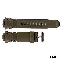 Ремешок для часов Skmei 1820/1560/1561/1068/1231/1301/M-Tac army green-white