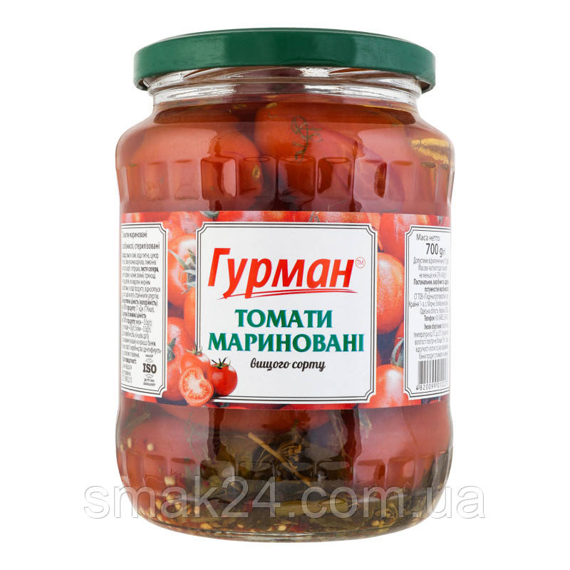 Томати мариновані Гурма 1000 г Україна