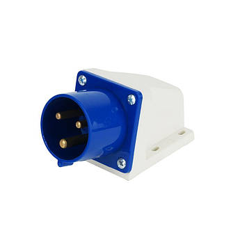 Виделка силова стаціонарна ENERGIO 523 (2P+PE) 32A 220В IP44