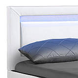 Ліжко м'яке MURC 140х200 см. з LED-підсвіткою, фото 3