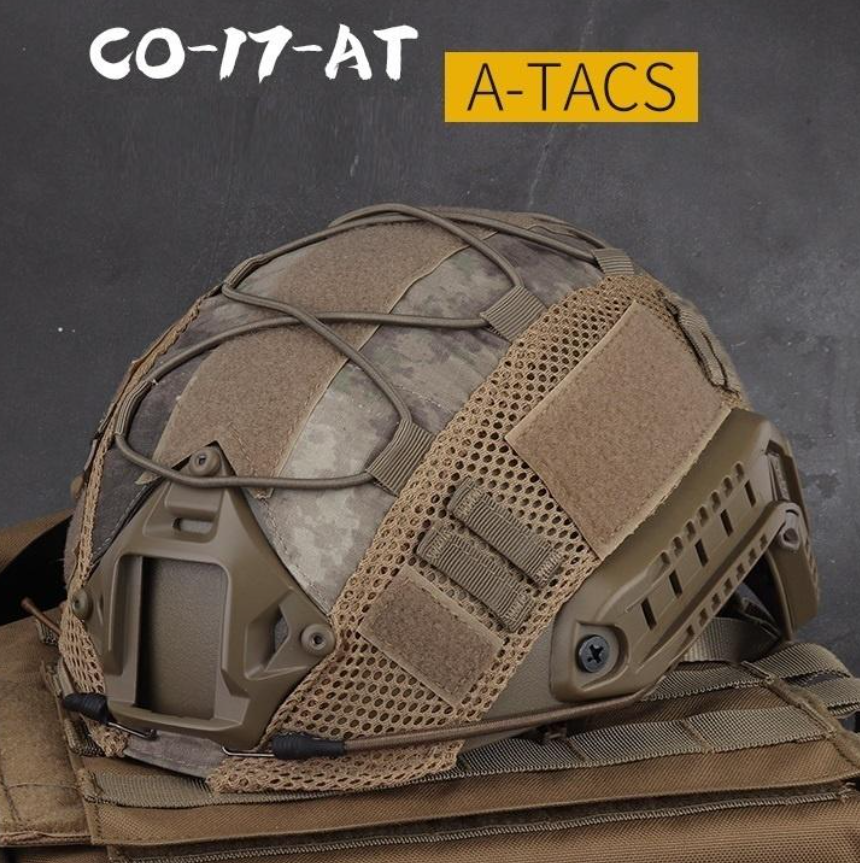 Кавер на шолом FAST , Розмір: M/L, Колір: A-Tacs Fg, CO-17-AT