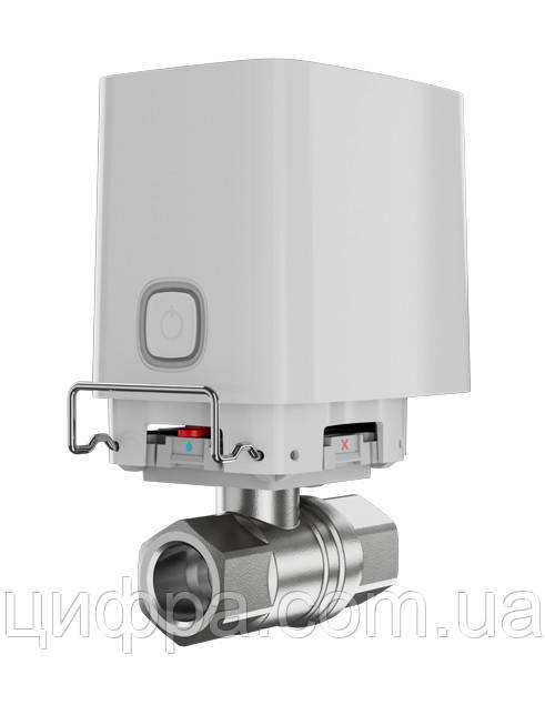 Кран перекриття води Ajax WaterStop білий 1/2"
