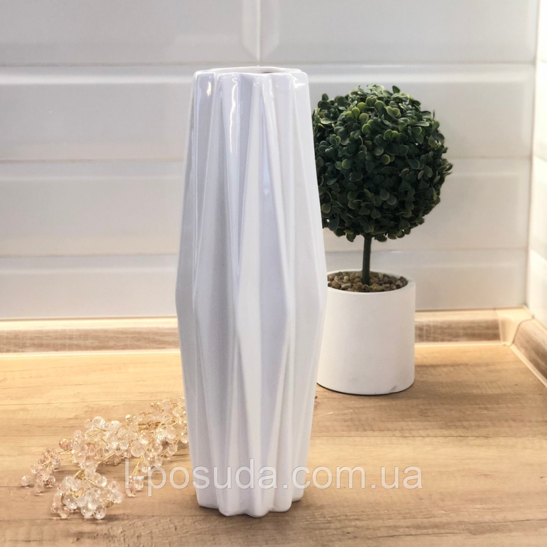 Декоративна ваза із кераміки 33 см