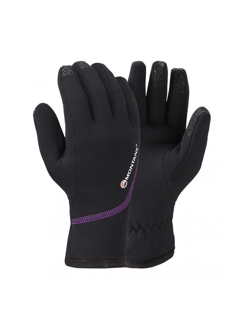 Перчатки женские Montane Female Powerstreth Pro Glove, Black, L (GFPSPBLAN0) - фото 1 - id-p1701257044