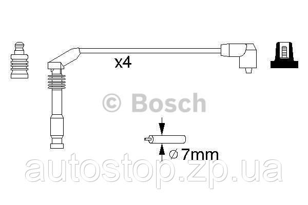 Високовольтні дроти OPEL COMBO (Bosch)