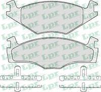Тормозные колодки передние SEAT CORDOBA 93-95,IBIZA 93-96,VW GOLF II/JETTA II 88-,(пр-во LPR 05P224)