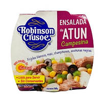 Салат с Тунцом Крестьянский Robinson Crusoe Ensalda Atun Campesina 160 г Испания