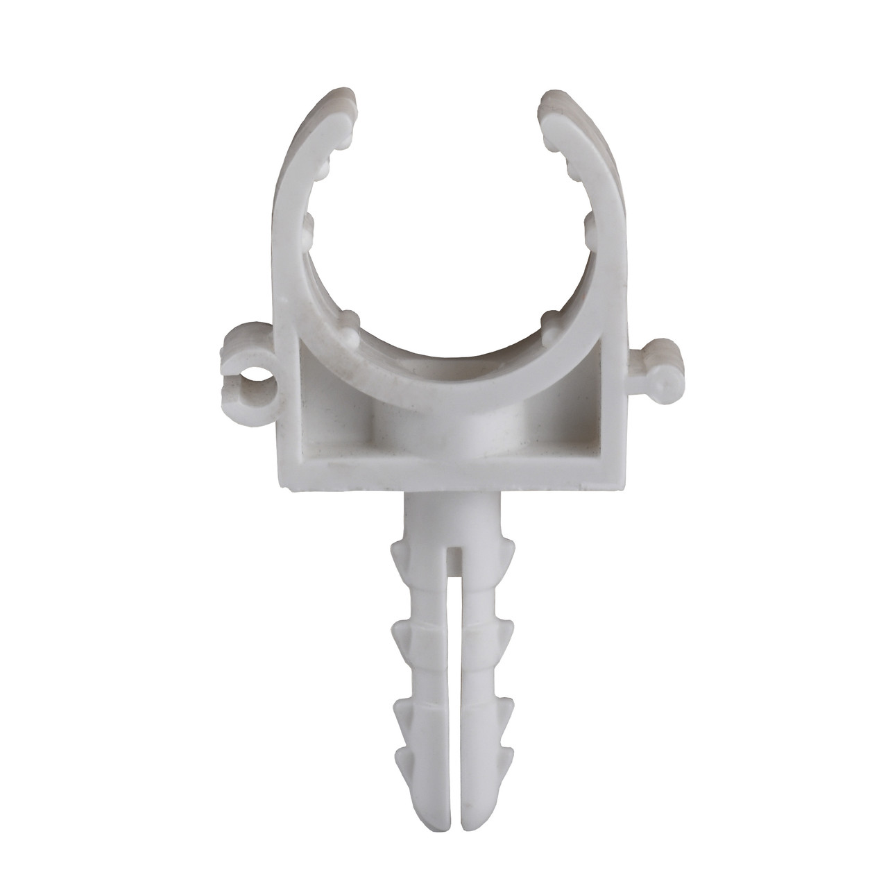 Кліпса для труби металопластикової з дюбелем NEW 26х2,0 (000001275), фото 1