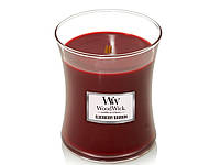 Ароматическая свеча c ароматом бурбона, фруктов и древесины Woodwick Mini Elderberry Bourbon 85 г