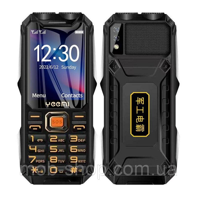 Мобільний телефон Tkexun Q8 (Happyhere Q8) black зручна кнопкова мобілка з великим екраном