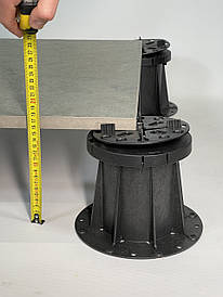 Регульована опора Karoapp (133-225 мм) (K-A4) (Фальшпол, Опора для лаги і керамограніта )