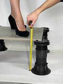 Регульована опора Karoapp (189-293 мм) До-А3 + 1шт. K-CL (K-A5) (Фальшпол, Опора для лаги і керамограніта)