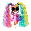 Лялька Барбі Екстра Міні Barbie Extra Minis Леді веселка (HHF82), фото 2
