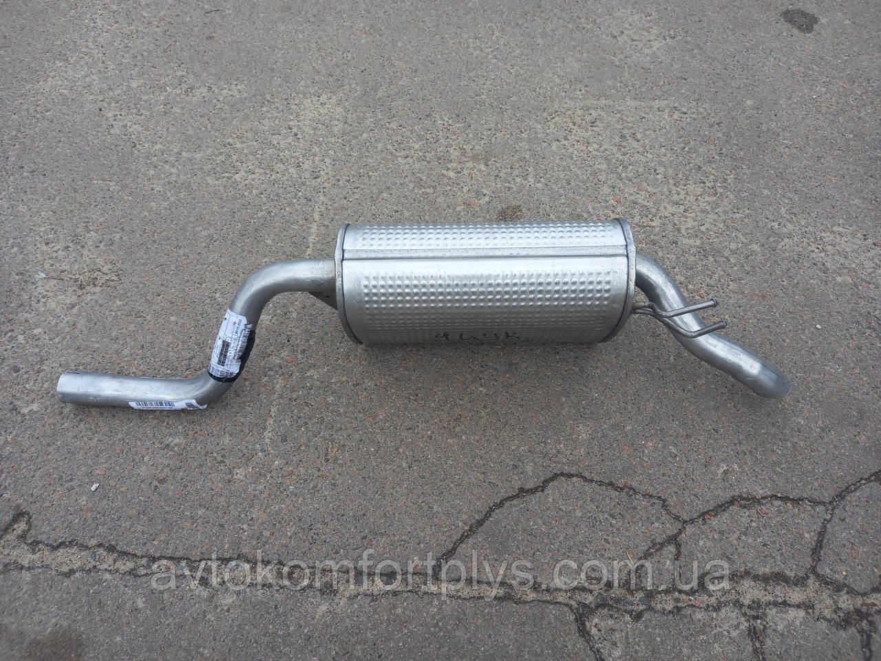 Глушник Fiat Punto хетчбек 1.2i 1999 - 2009 рр Полмостров, фото 1