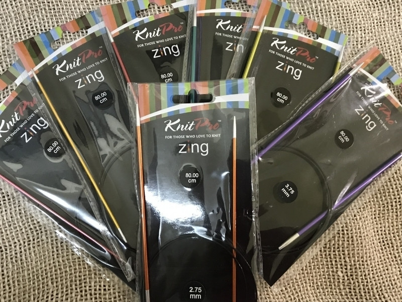 Спиці Zing Knit Pro 80 см товщина 2.5 мм