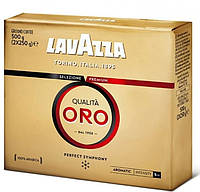 Молотый кофе Lavazza Qualita Oro 250+250 г