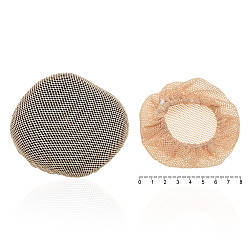 Сіточка для волосся дрібна для гульки, бежева