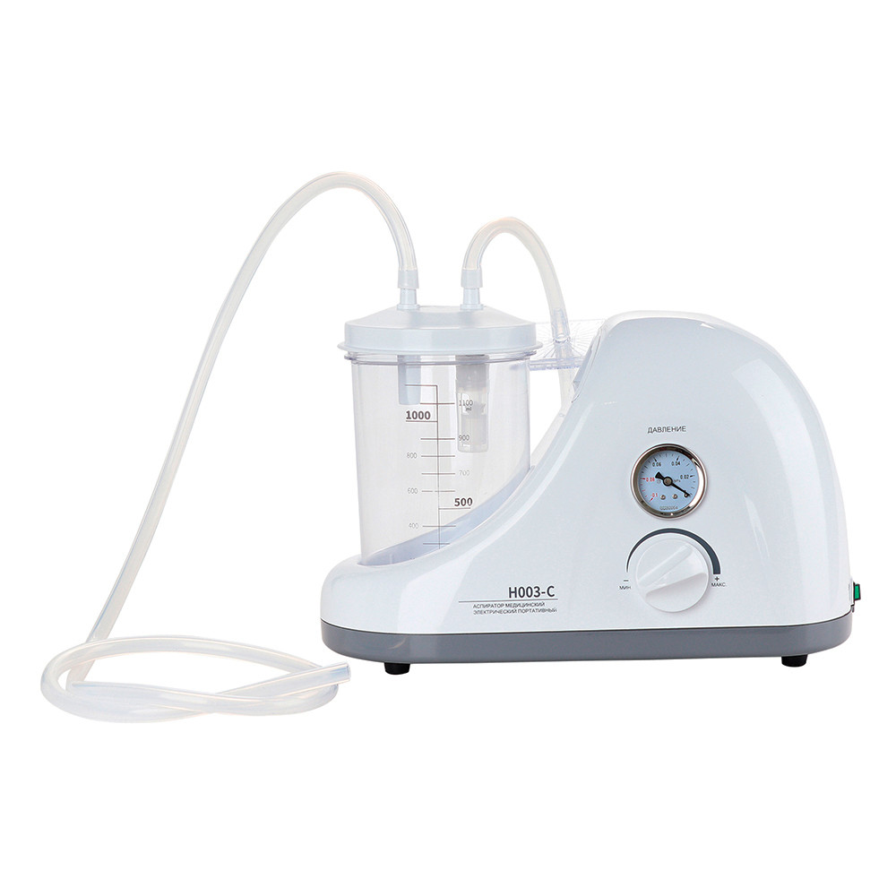 Аспіратор медичний електричний універсальний з акумулятором H003-А Folee, фото 1