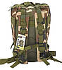 Розпродаж - Тактичний рюкзак CATTARA 30L ARMY Wood 13862 Камуфляж, фото 4