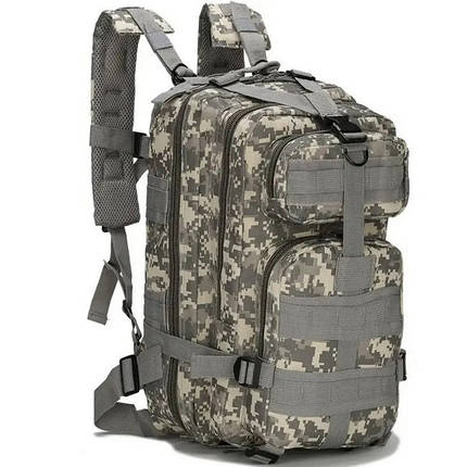 Тактичний рюкзак 20 л військовий Molle Assault B02 піксель, фото 1