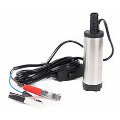 Насос для перекачування дизельного палива 12В занурювальний 12л/хв 38мм (N019477)