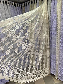 Тюль фатинова шинель заввишки 2,8 м. кремова