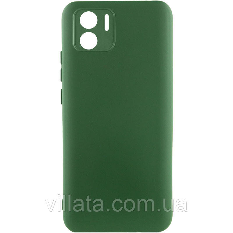 Чохол Silicone Cover Lakshmi Full Camera (A) для Xiaomi Redmi A1 Зелений / Dark green, Full camera