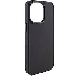 TPU чохол Bonbon Metal Style для Apple iPhone 14 Pro (6.1") Чорний / Black, Силікон