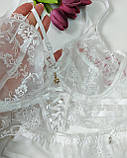 К100 Вишуканий красивий жіночий комплект білизни, фото 2
