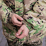 Бушлат військовий ПЛБП-З22 на хутрі Мультикам посилений ріп стоп, фото 3