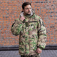 Бушлат військовий ПЛБП-З22 на хутрі Мультиким посилений рип-стоп 52 розмір