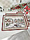 Новорічна серветка на стіл гобеленова 34*44 см BENASK, фото 2