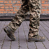 Тактичні зимові штани 4 кишені на флісі піксель, фото 8
