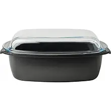 Гусятниця TVS Gli Speciali 22500320030003C з кришкою, 32х21 см, 7.1 л