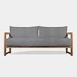 Диван "Impact" на 2 місця з натурального дерева, фото 2