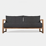Диван "Impact" на 2 місця з натурального дерева, фото 3