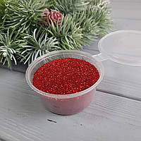 Гліттер. Колір червоний 80 мл