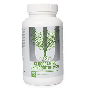 Universal Naturals Glucosamine Chondrotn MSM 90 tab