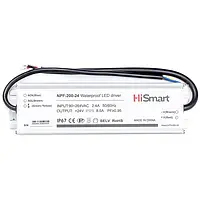 Блок питания для освещения HiSmart NPF-200-24 24 V 8.5 A 200 W PFC IP67